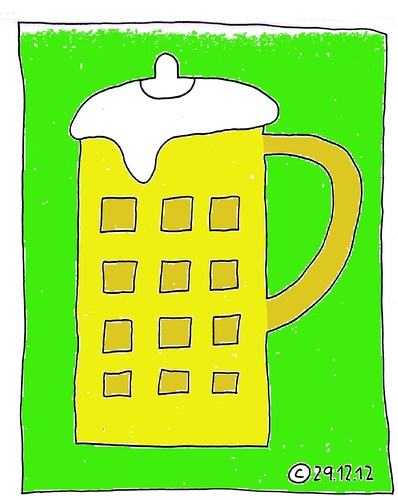 Cartoon: Bier (medium) by Müller tagged bier,beer