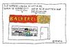 Cartoon: Bäckerei (small) by Müller tagged bäckerei,brot,geld,pleite