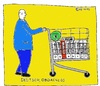 Cartoon: Deutsch-Obdachlos (small) by Müller tagged deutsch,obdachlos,akten,german,homeless,files,einkaufswagen,trolley