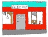 Cartoon: SUIZID SHOP (small) by Müller tagged cash,suizid,credit,kredit