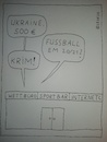 Cartoon: Ukraine 500 (small) by Müller tagged ukraine,wetten,fußball,krim
