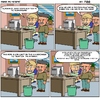 Cartoon: first pc-steps (small) by Patat tagged pc,internet