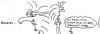 Cartoon: Verarsche (small) by naLe tagged wurm,hand,augen,worm,eyes