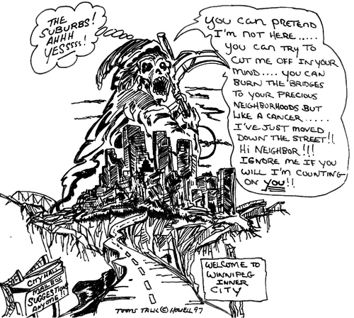 Cartoon: BIG CITY SPOOKY (medium) by Toonstalk tagged crime,urban,city,decay