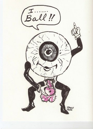 Cartoon: DIRTY EYEBALL (medium) by Toonstalk tagged sensual,dirty,eyeball