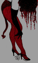 Cartoon: DEVIL COSTUME (small) by Toonstalk tagged devil costume sexy legs heels stockings fishnets naughty