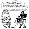 Cartoon: KEEP IN SHAPE (small) by Toonstalk tagged football,fat,coaches,nfl