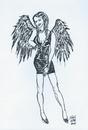 Cartoon: The Dark Angel (small) by Toonstalk tagged angel dark costumes women exotic erotic