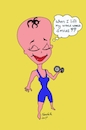 Cartoon: When I lift (small) by Toonstalk tagged lifting,lift,weightlifting,exercise,energize,funny,weights,lifestyle,energy,love,happy,serenity,sports,women,strong,strongwilled,spandex,gym,gymrat