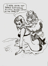 Cartoon: WOLF ON THE BEACH (small) by Toonstalk tagged bikkini,sexy,girl,wolf,suntanning,lotion