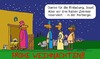 Cartoon: Herberge (small) by tiefenbewohner tagged josef,weihnachten,herberge,christkind,hirten