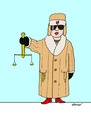 Cartoon: Justitia in Russland (small) by tiefenbewohner tagged russland,justiz,sochi,pussy,riot,olympia,putin,chodorkowski,bestechung
