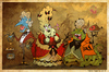 Cartoon: Aristocrats (small) by Garvals tagged aristocrats,monsters,demon,slug