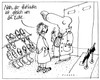 Cartoon: Hutladen (small) by schwoe tagged laden,hut,fuß,schuh,schuhgeschäft,auswahl,lehrling,bedienung