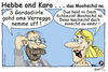 Cartoon: Hebbe ond Karo - dua Moohschd na (small) by TOSKIO-SCHWAEBISCH tagged toskio vtms cartoon schwäbisch tex pander most moohschd schwääbisch schwäbisches
