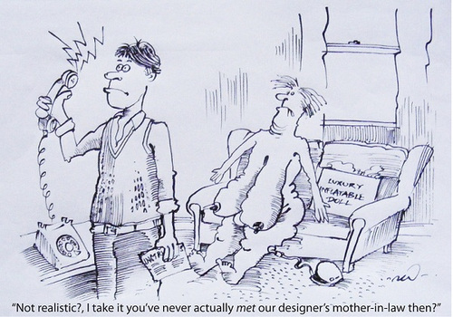 Cartoon: customer complaints... (medium) by Nige W tagged cartoon