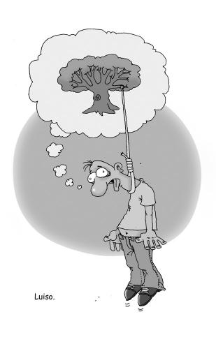 Cartoon: Hung (medium) by Luiso tagged hung