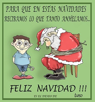 Cartoon: Navidades (medium) by Luiso tagged navidad