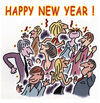 Cartoon: Happy New Year 2015 (small) by piro tagged new,year,holiday,2015