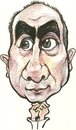 Cartoon: metin peker (small) by necmi oguzer tagged portrait,karikatür,draw,me