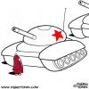 Cartoon: Nothing new (small) by Piero Tonin tagged tibet,china,tienanmen,tibetan,monk,monks,