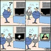 Cartoon: Sexy TV (small) by Piero Tonin tagged piero tonin tv sexy cleavage tits boobs woman women technology