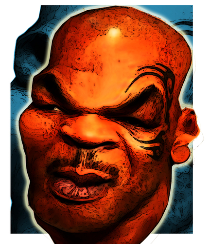 Cartoon: Tyson (medium) by Dan Artes tagged vector