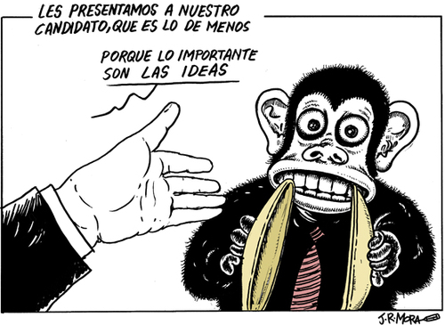 Cartoon: Candidato (medium) by jrmora tagged candidato,politico,renovaion