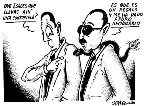 Cartoon: Corruptela (medium) by jrmora tagged corrupcion