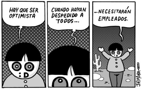 Cartoon: Desempleo (medium) by jrmora tagged empleo,trabajo,despido