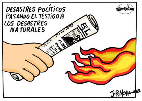 Cartoon: Incendios (medium) by jrmora tagged incendio,fuego,desastres,naturales