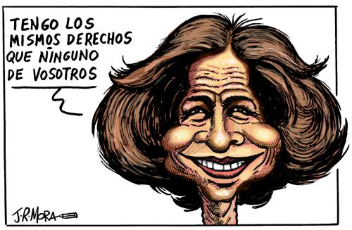 Cartoon: Polemica por declaraciones reina (medium) by jrmora tagged pilar,urbanpo,reina,sofia,spain,grecia,monarquia,reyes,real,monarcas,realeza