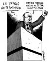Cartoon: Fin de la crisis (small) by jrmora tagged crisis,mundial,economia