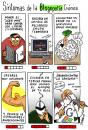 Cartoon: Sindrome de blogopatia cronica (small) by jrmora tagged blog,blogger,bitacoras,internet