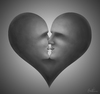 Cartoon: Sketch - Love Theme (small) by BenHeine tagged love heart coeur together ensemble man woman saint valentines day valentin couple amour milosc hand in main dans la old age eternity choice freedom family famille gezin children baby bebe shape form simplicity minimalism