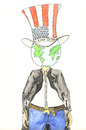 Cartoon: ohne worte (small) by kocki tagged krieg,weltmacht,weltpolizei,ordnung