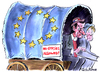 Cartoon: No Gypsies (small) by Christo Komarnitski tagged eu,gypsies,france,sarkozy