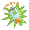 Cartoon: Going Green (small) by SuperSillyStudios tagged grog,blender,going,green,glass,drink,humor,environmental,environment,amphibian