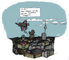 Cartoon: Terror Test Bomb 2 (small) by Anitschka tagged terror anschlag deutschland amerika test testbombe afrika