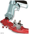 Cartoon: BLOOD (small) by bacsa tagged blood