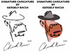 Cartoon: Chuck Norris (small) by bacsa tagged signature,caricature