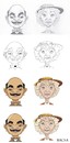 Cartoon: Making of Poirot and Marple (small) by bacsa tagged making