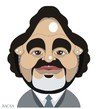 Cartoon: Maradona (small) by bacsa tagged maradona