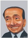 Cartoon: Silvio Berlusconi (small) by bacsa tagged berlusconi