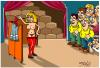 Cartoon: theatrical life (small) by bacsa tagged thetrical life
