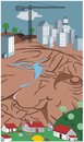 Cartoon: Urbanization (small) by bacsa tagged urbanization