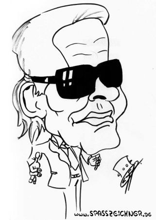 Cartoon: Karl (medium) by Clemens tagged modezar,karl,lagerfeld