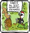 Cartoon: Eierdieb (small) by Clemens tagged frohe ostern osterhase ei