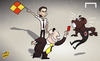 Cartoon: Inzaghi edges out Seedorf (small) by omomani tagged ac,milan,clarence,seedorf,filippo,inzaghi,galliani