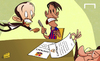 Cartoon: Rosell reveals Neymar battle (small) by omomani tagged barcelona,neymar,perez,real,madrid,rosell